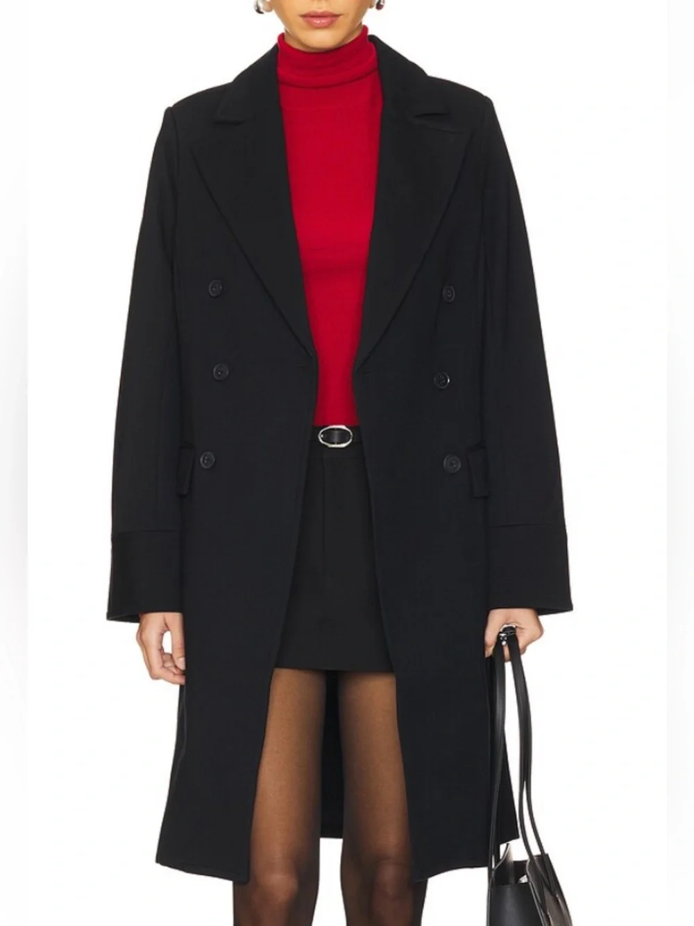 Spanx Ponte Angled Coat